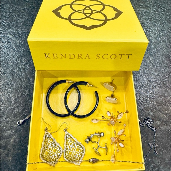 Kendra Scott Indigo Blue, Silver and Gold Jewelry Collection
